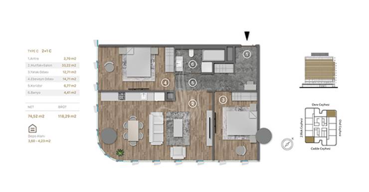 Ferko project IMT - 1343 | Apartment Plans