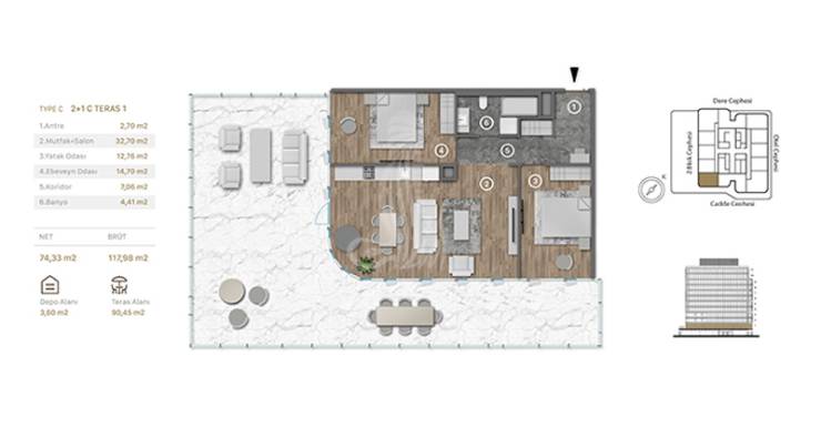 Ferko project IMT - 1343 | Apartment Plans