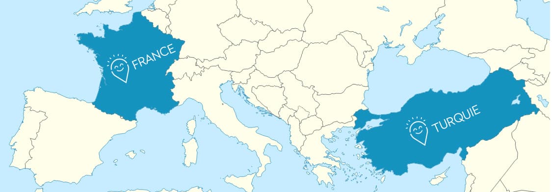 La Turquie vs la France