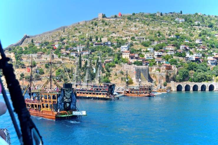 Les stations baln&eacute;aires d'Antalya