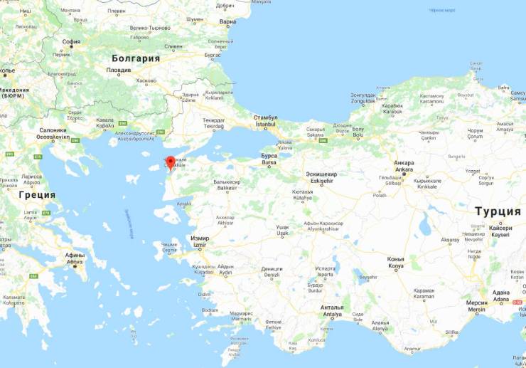 Boğaz D&uuml;nya Haritasında
