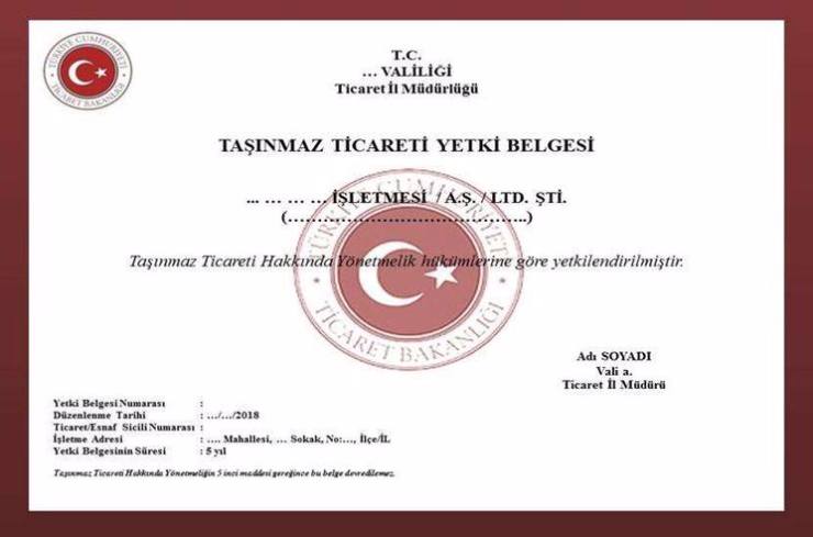 Real estate broker license