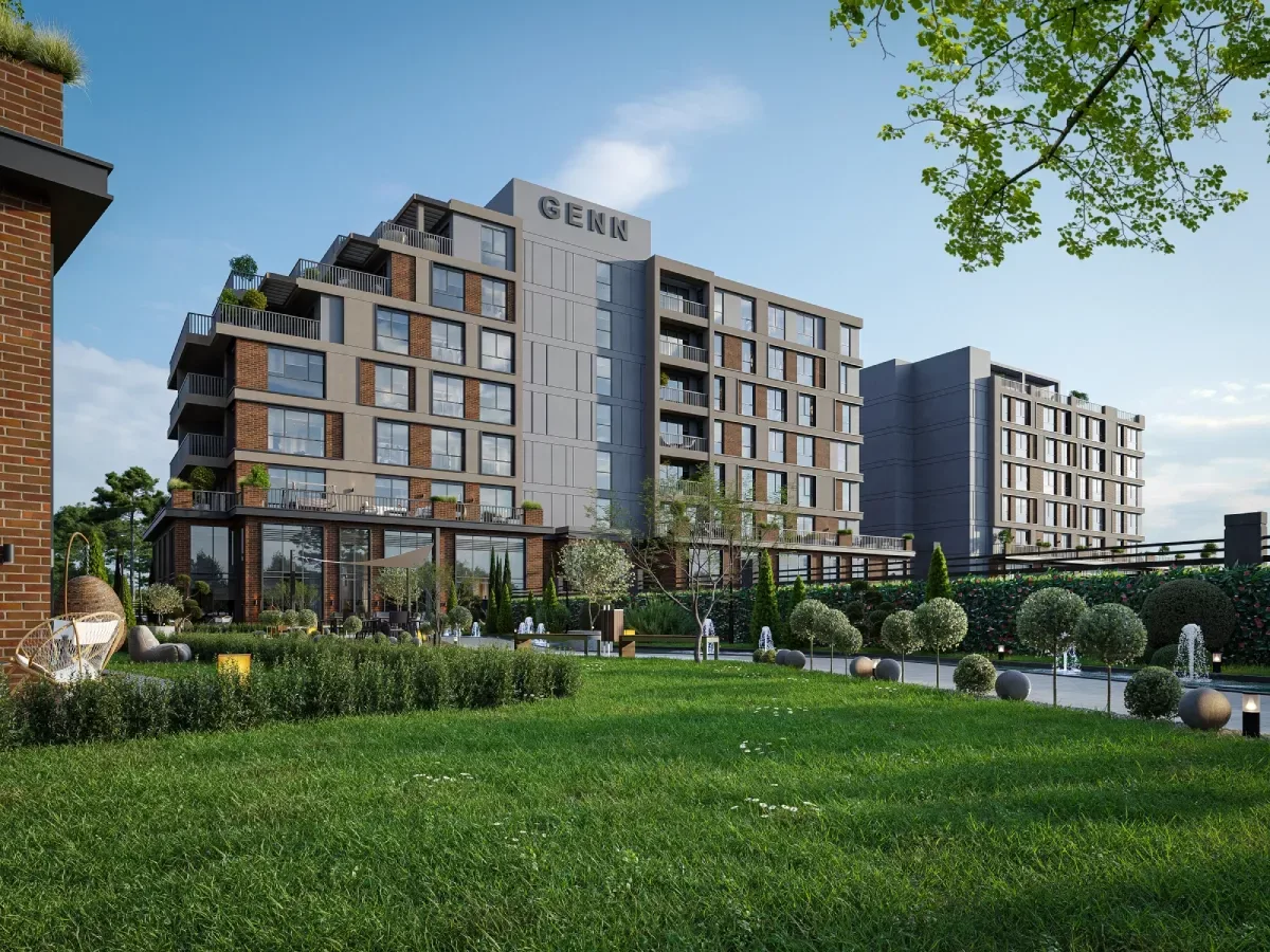 Modern apartments for sale in Kucukcekmece - Jin Halkali Project