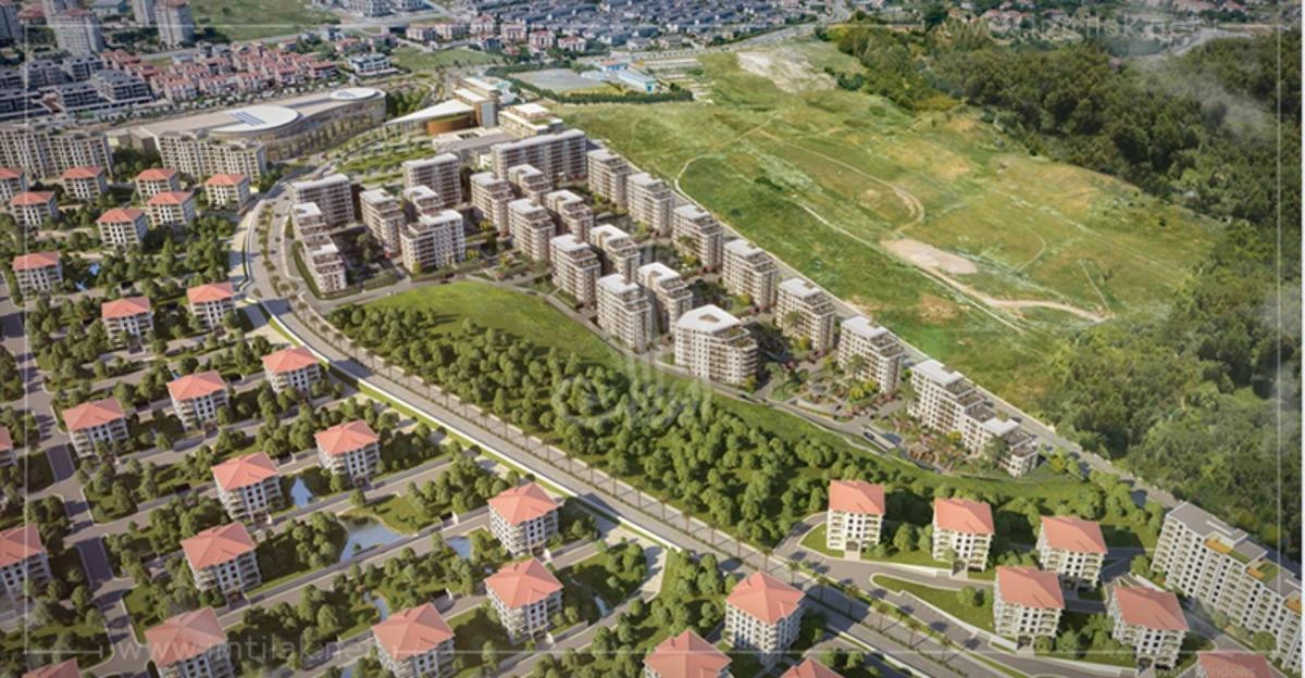 Apartments for sale in Istanbul with long-term installments in Spring Homes