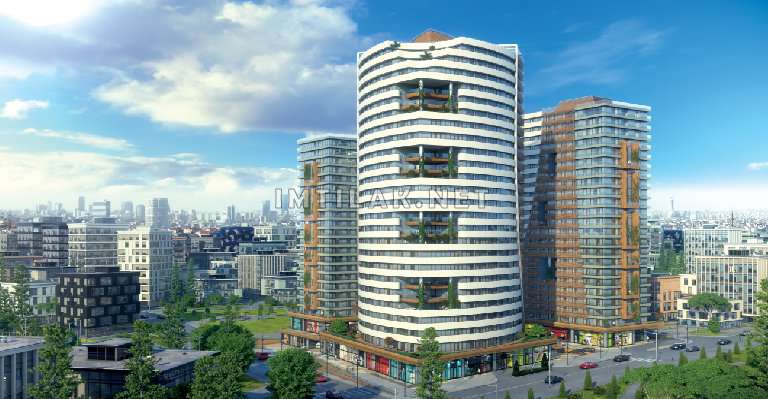 Residential apartments for sale in Asian Istanbul – Anatolia Jewel Project