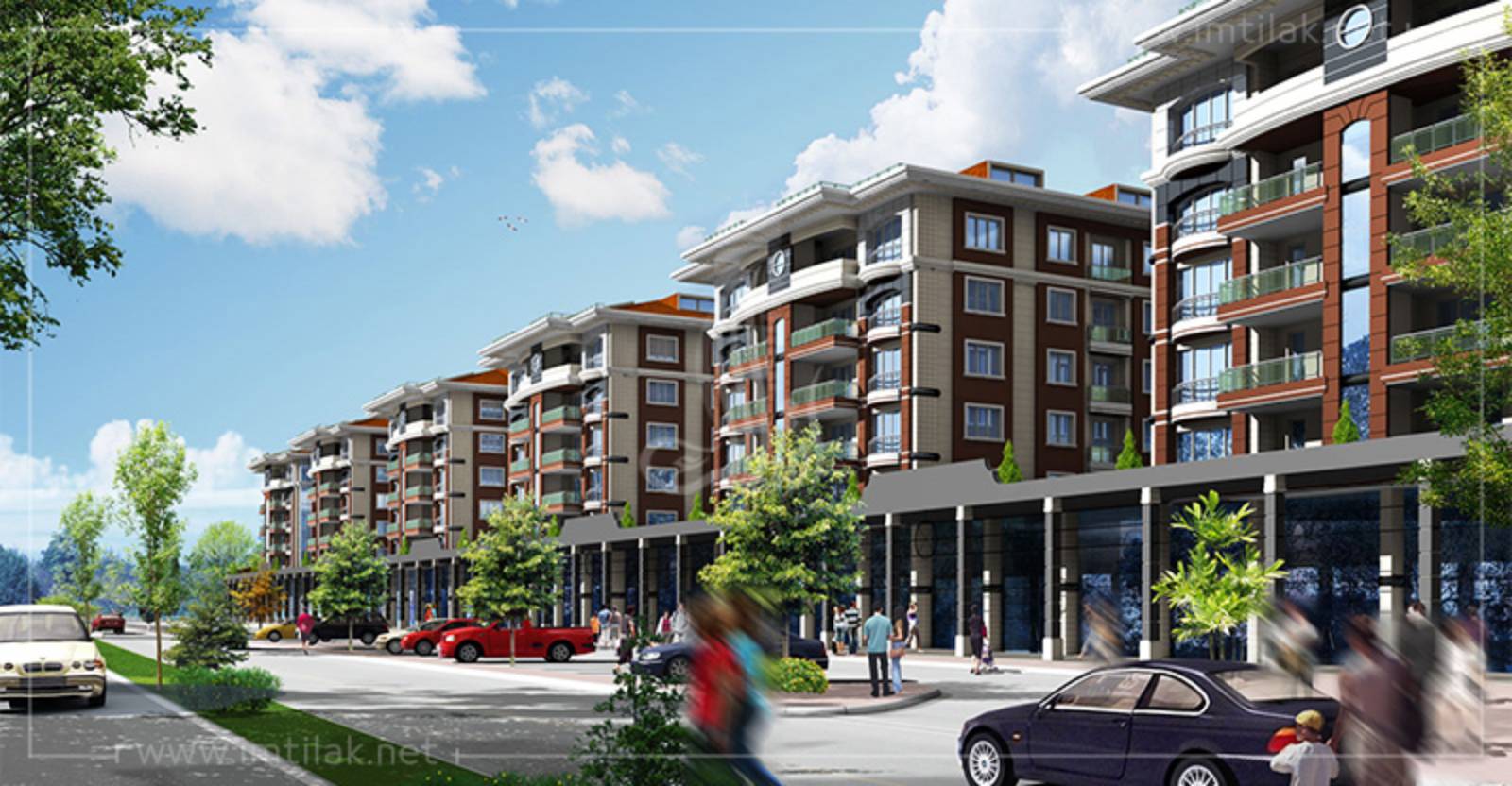 Жилые и инвестиционные квартиры у моря на продажу в Стамбуле, подходящие для получения турецкого гражданства  - Проект Хилал Конаклари 1332