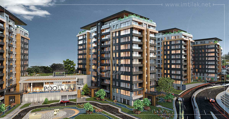 Квартиры в центре Стамбула на продажу в проекте Долина Сосен