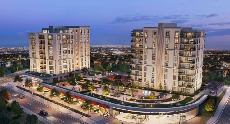 آپارتمان‌های لوکس برای فروش در باشاک شهیر