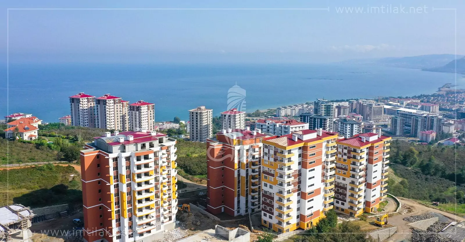 Sea view apartments for sale in Trabzon Turkey