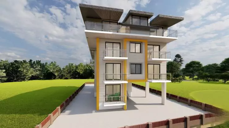 apartment for sale in gazipasa Antalya