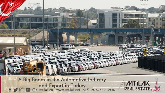 A Big Boom in the Automotive Industry and Export in Turkey