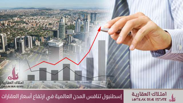 إسطنبول تنافس المدن العالمية في ارتفاع أسعار العقارات إسطنبول تنافس المدن العالمية في ارتفاع أسعار العقارات