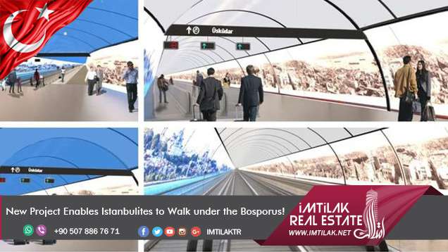 New Project Enables Istanbulites to Walk under the Bosporus! New Project Enables Istanbulites to Walk under the Bosporus!