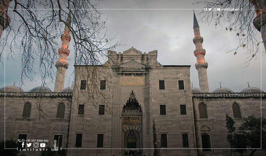 Turkey is proud of black stone blocks in its mosques