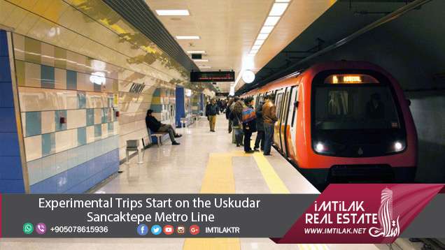 Experimental Trips Start on the Uskudar Experimental Trips Start on the Uskudar