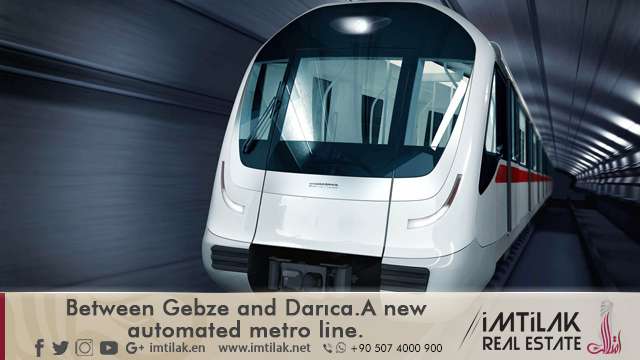 Between Gebze and Darıca... A New Automated Metro Line in Turkey