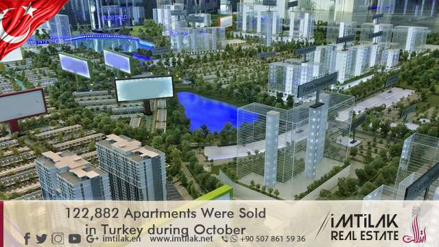 122,882 Apartments Were Sold in Turkey during October 122,882 Apartments Were Sold in Turkey during October