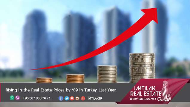 Real Estate in turkey prices have risen by 9% in 2016|imtilak.net Rising in the Real Estate Prices by %9 in Turkey Last Year