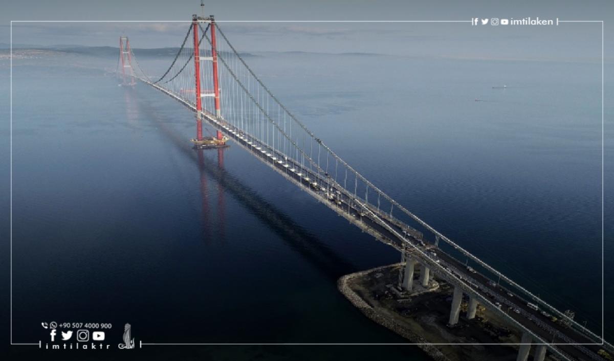 The opening of the "Çanakkale Bridge", the longest of its kind in the world!
