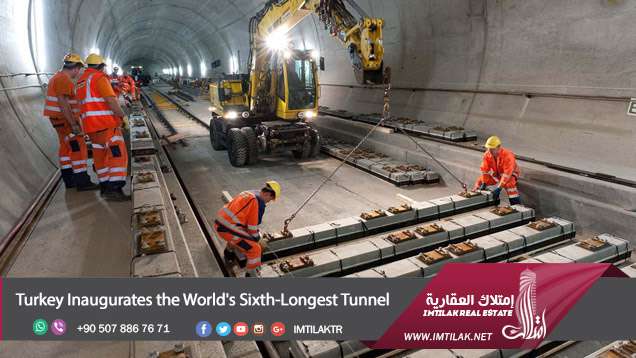 Turkey Inaugurates the World's Sixth-Longest Tunnel in istanbul