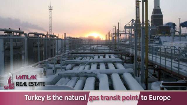 Turkey is the natural gas transit point to Europe Turkey is the natural gas transit point to Europe