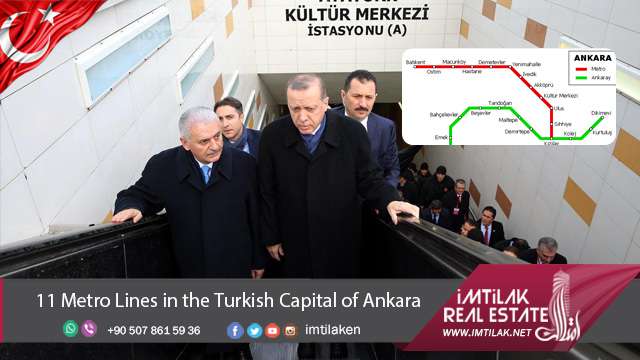 New 11 Metro Lines In The Turkish Capital of Ankara | Imtilak New 11 Metro Lines In The Turkish Capital of Ankara
