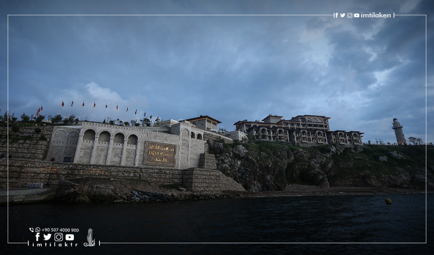 Democracy and Freedom Island in Istanbul is Opened