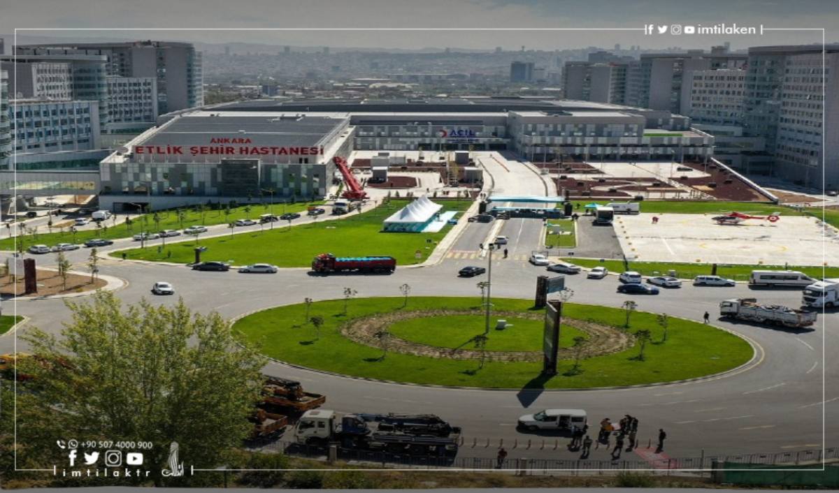 Ankara witnessed the opening of the largest medical city in Turkiye by area