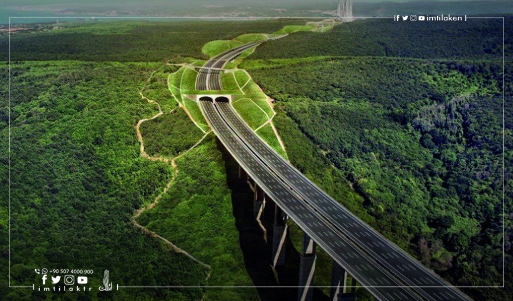 Augmentation de la valeur de l'investissement autour l'autoroute du nord de Marmara Grand impact de l'autoroute du nord de Marmara sur les prix de l'immobilier aux alentours