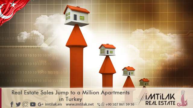 Real Estate Sales Jump to a Million Apartments in Turkey ! Real Estate Sales Jump to a Million Apartments in Turkey !