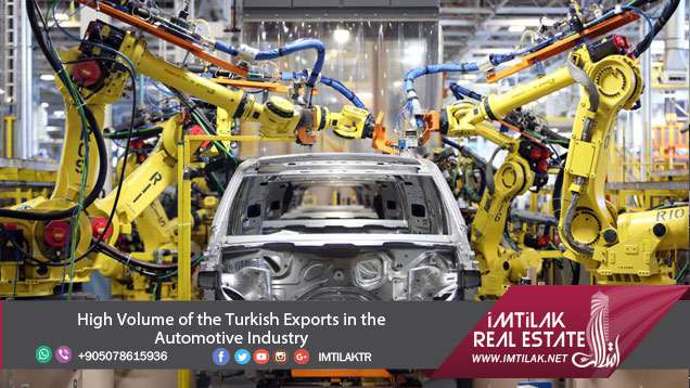 Rise in the Volume of the Turkish Automotive Industry Exports Rise in the Volume of the Turkish Automotive Industry’s Exports