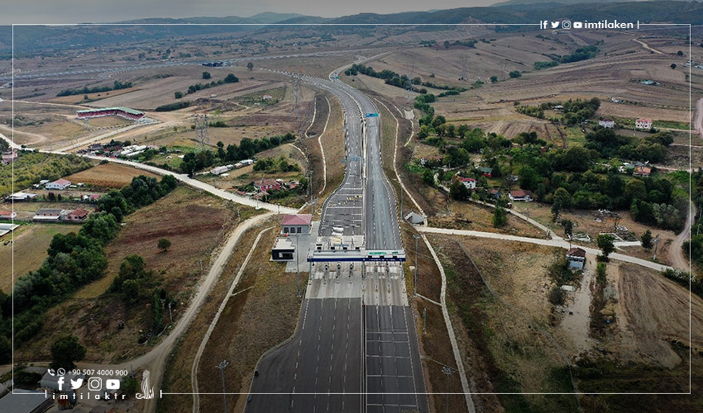 The Turkish President opens the seventh and final section of the North Marmara Highway