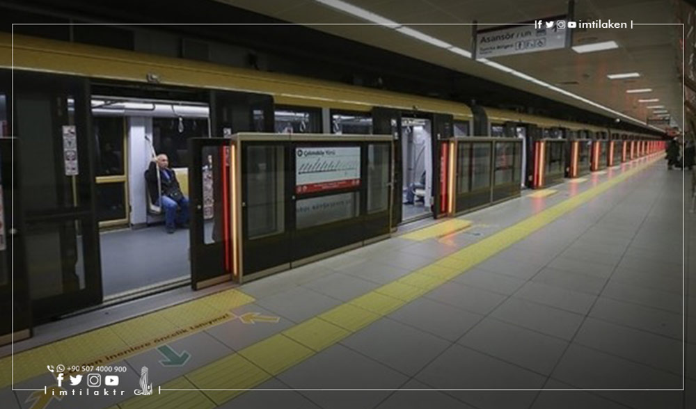 Opening of two stations of the Atakoy-Olimpiyat  metro line in Istanbul