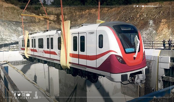 Premiers tests de la ligne de métro Gayrettepe - l'aéroport d'Istanbul Premiers tests de la nouvelle ligne de métro Gayrettepe - l'aéroport d'Istanbul