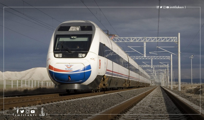 Announcement of the date of departure of the Ankara-Istanbul express train