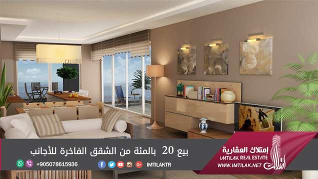 بيع 20 بالمئة من الشقق الفاخرة للأجانب في تركيا بيع 20 بالمئة من الشقق الفاخرة للأجانب في تركيا