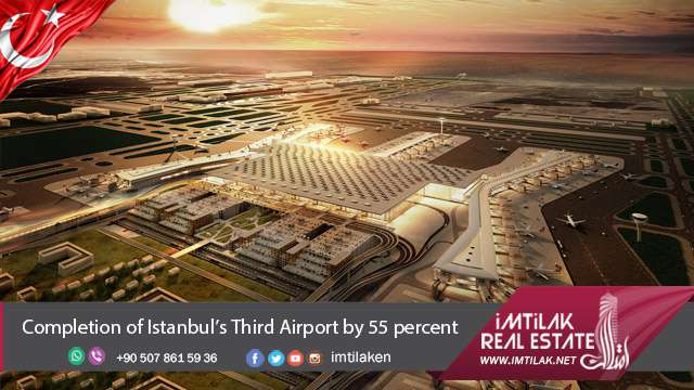 Over half of Third Airport project in Istanbul Finished | Imtilak.net Over half of 3rd Airport project Finished - Istanbul Investment