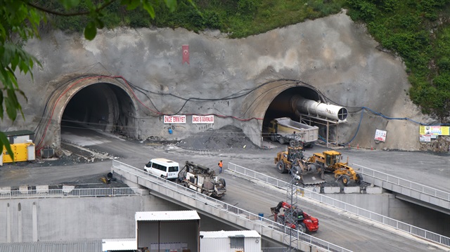 Le tunnel de Zigana 