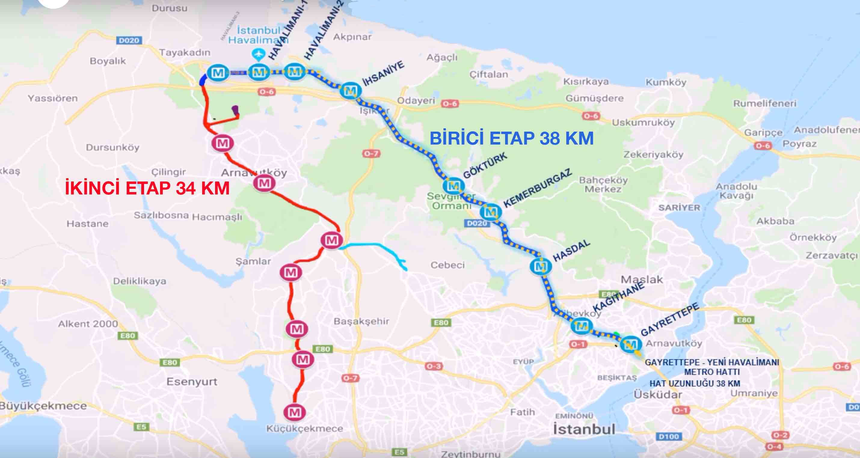 métro à grand vitesse Turquie