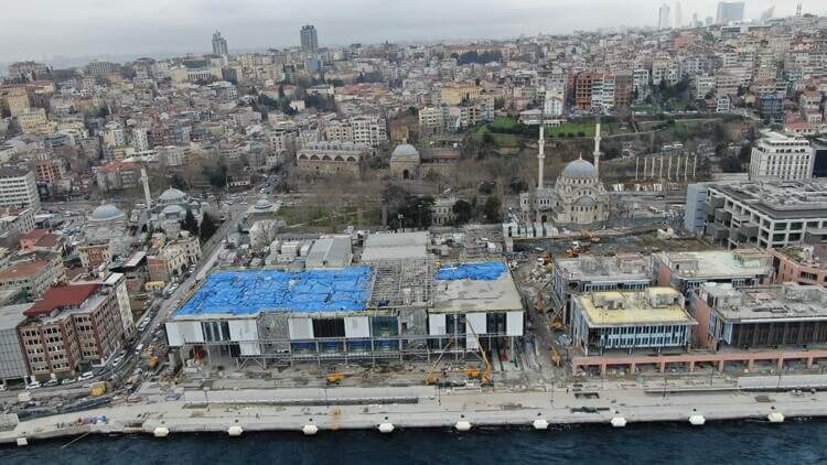 Galata Port in Istanbul