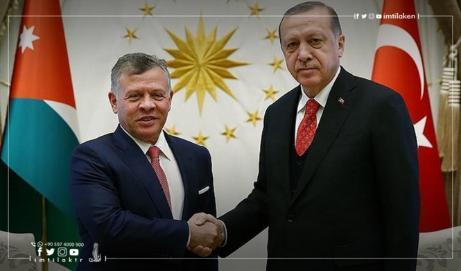روابط ترکیه و اردن، مبادله تجاری و سرمایه گذاریهای متقابل بین دو کشور