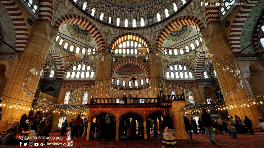 جامع السليمية في أدرنة - تحفة بديعة من أجمل آثار العهد العثماني في تركيا