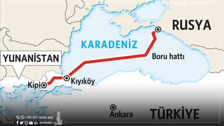 مراحلی که پروژه جریان گاز ترکیه طی کرد