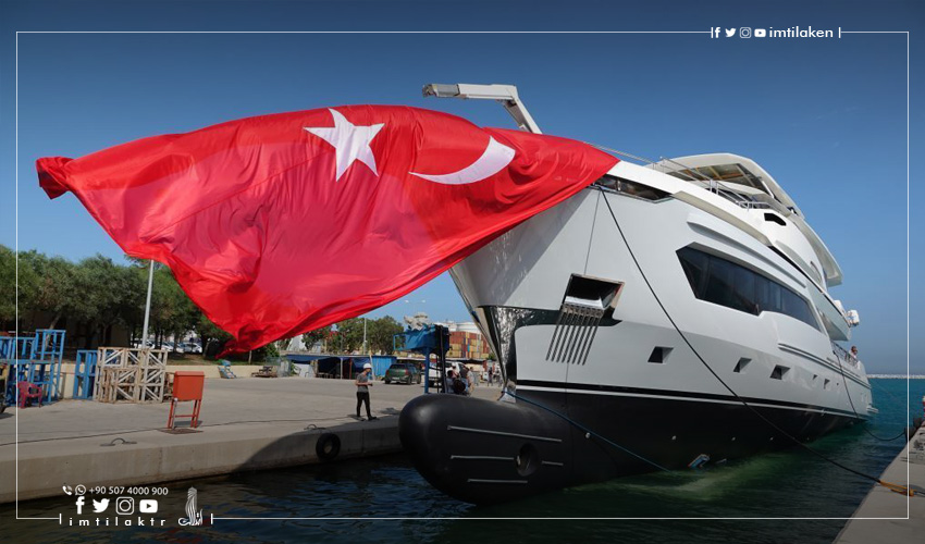 Exports of Turkish ships and yachts increase by 22%