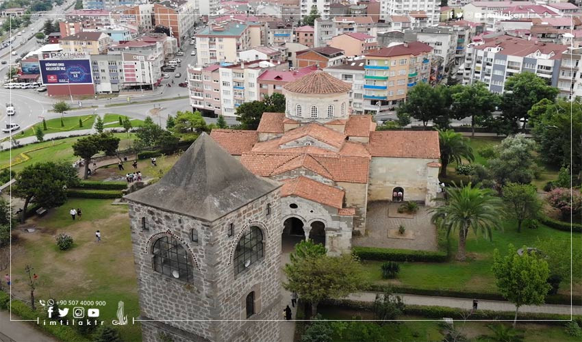 Hagia Sophia Mosque Monument in Trabzon 2022