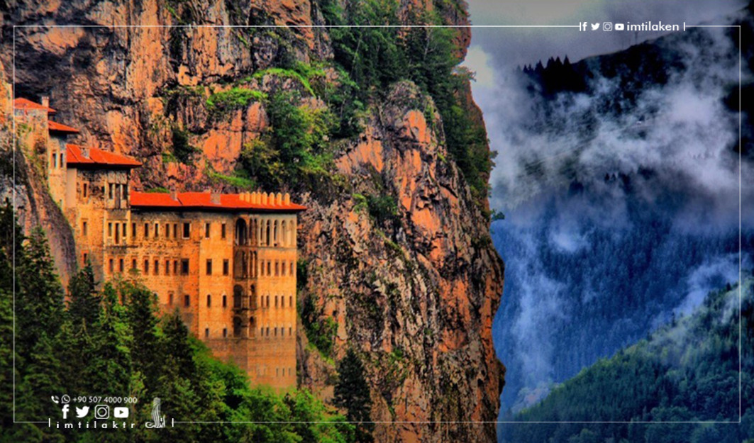 Монастырь Сумела в Трабзоне, Турция - главная туристическая достопримечательность