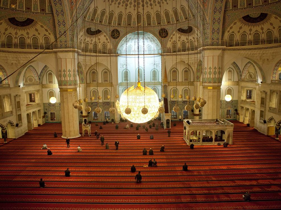 Mosque of Kocatepe in Ankara