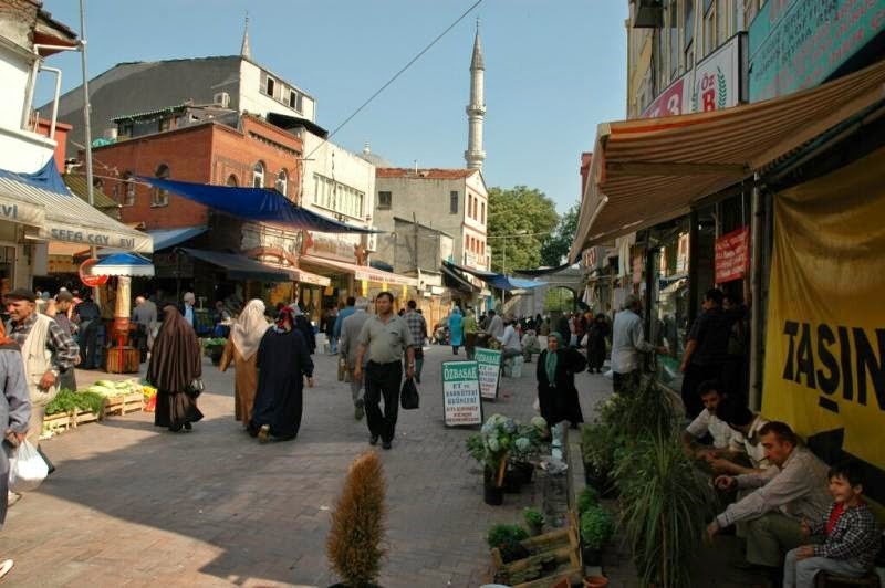 Fatih market on Wednesday