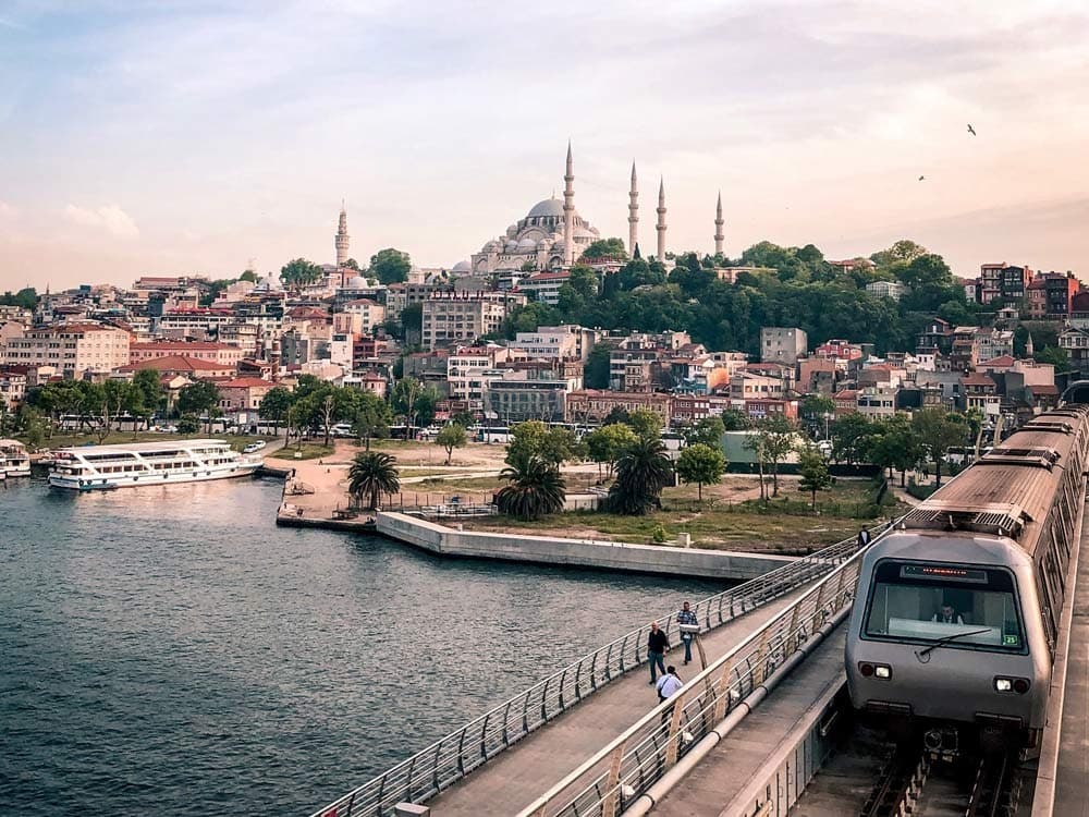 la partie européenne d’Istanbul