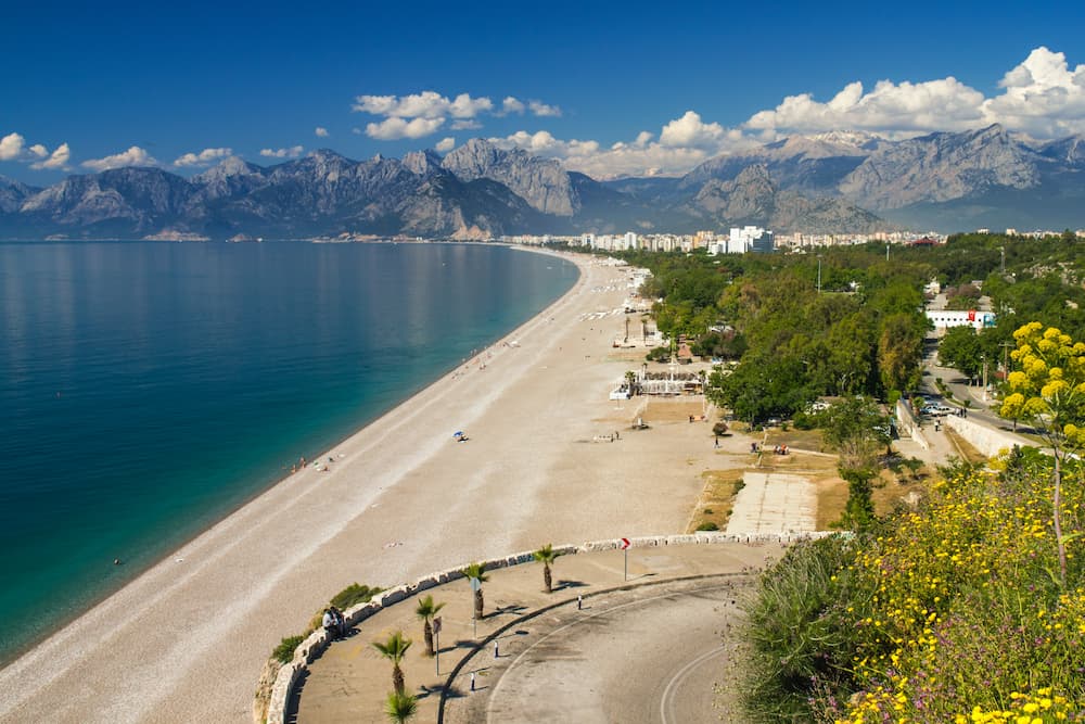 Plages d'Alanya en Turquie